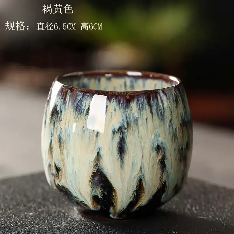 Colorful Ceramic Tea Cup