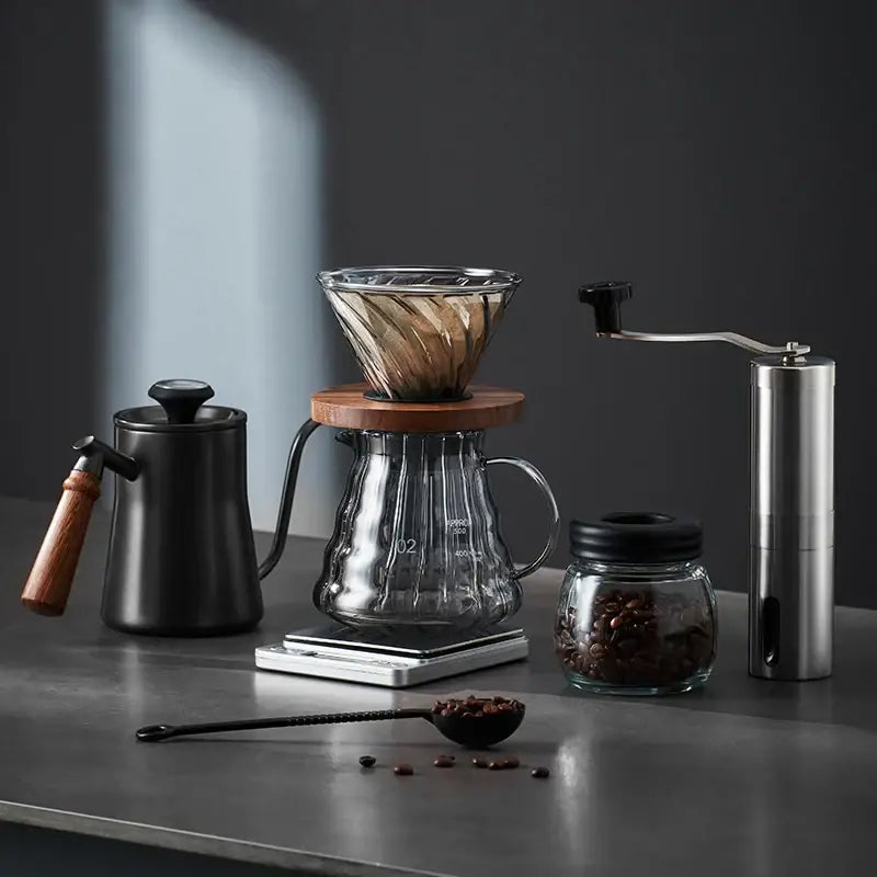 Glass Pour Over Coffee Set
