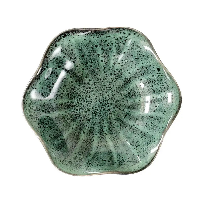 Scalloped Ceramic Dipping Bowl
