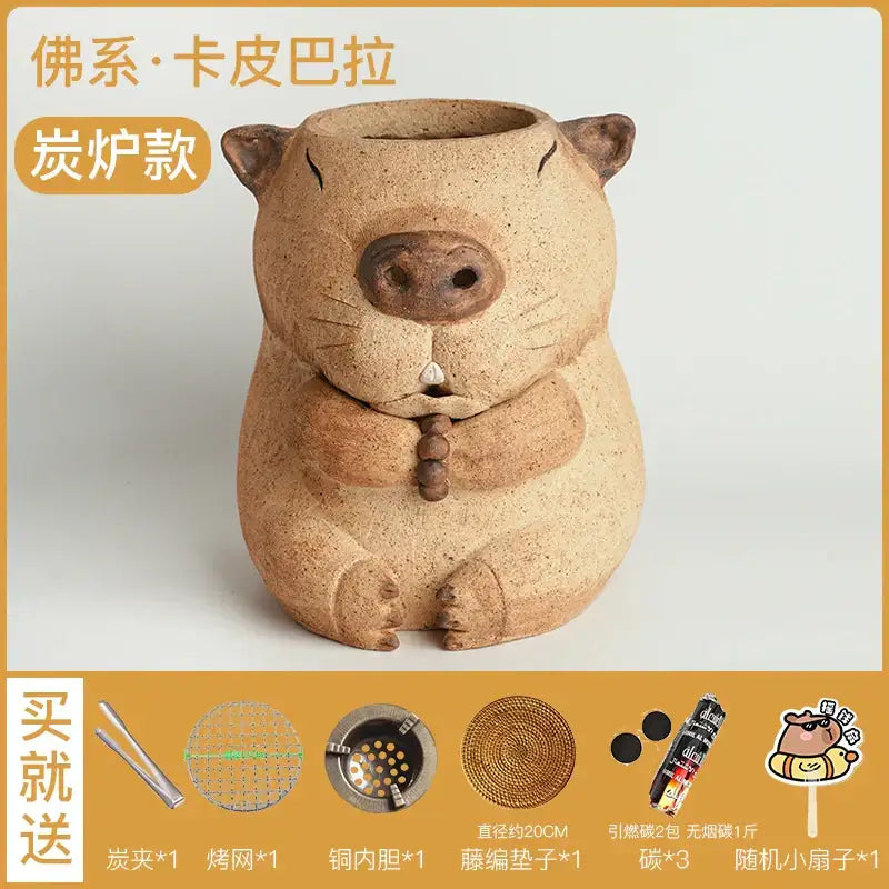 Carbon Ceramic Tea Warmer