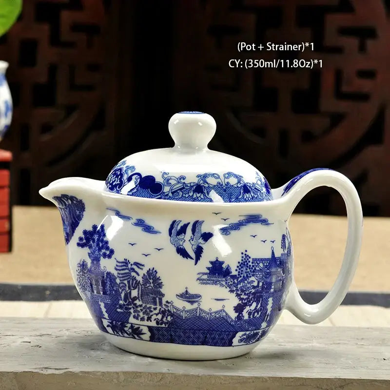 Ceramic Dragon Kung Fu Teapot