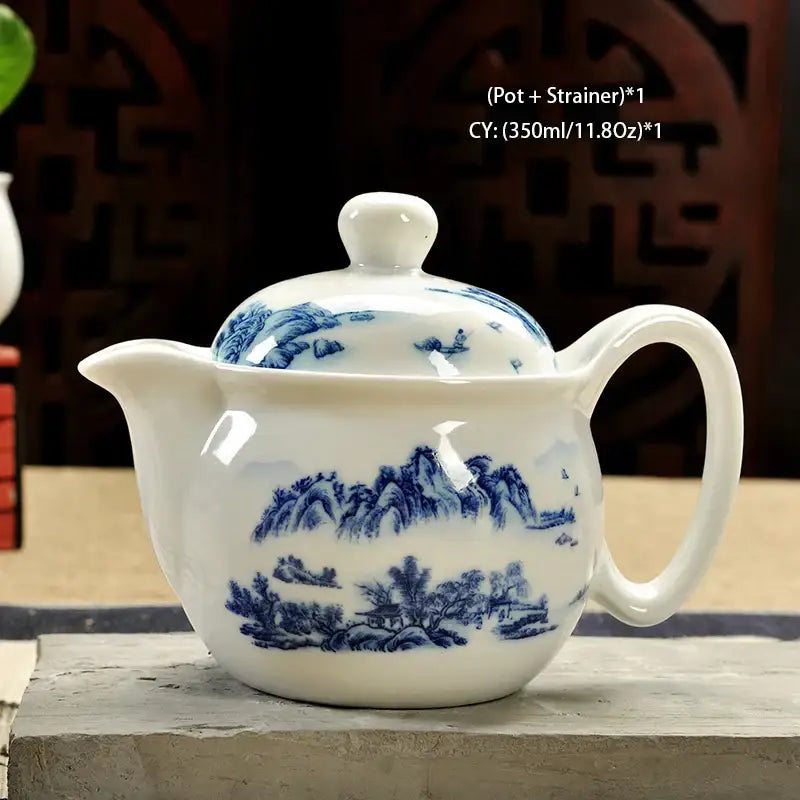 Ceramic Dragon Kung Fu Teapot