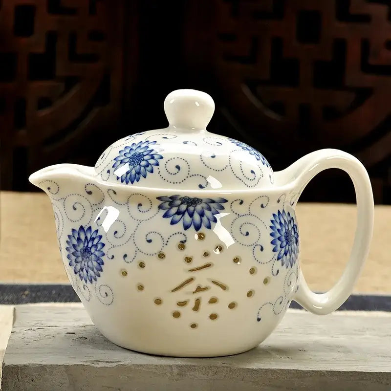 Ceramic Dragon Kung Fu Teapot