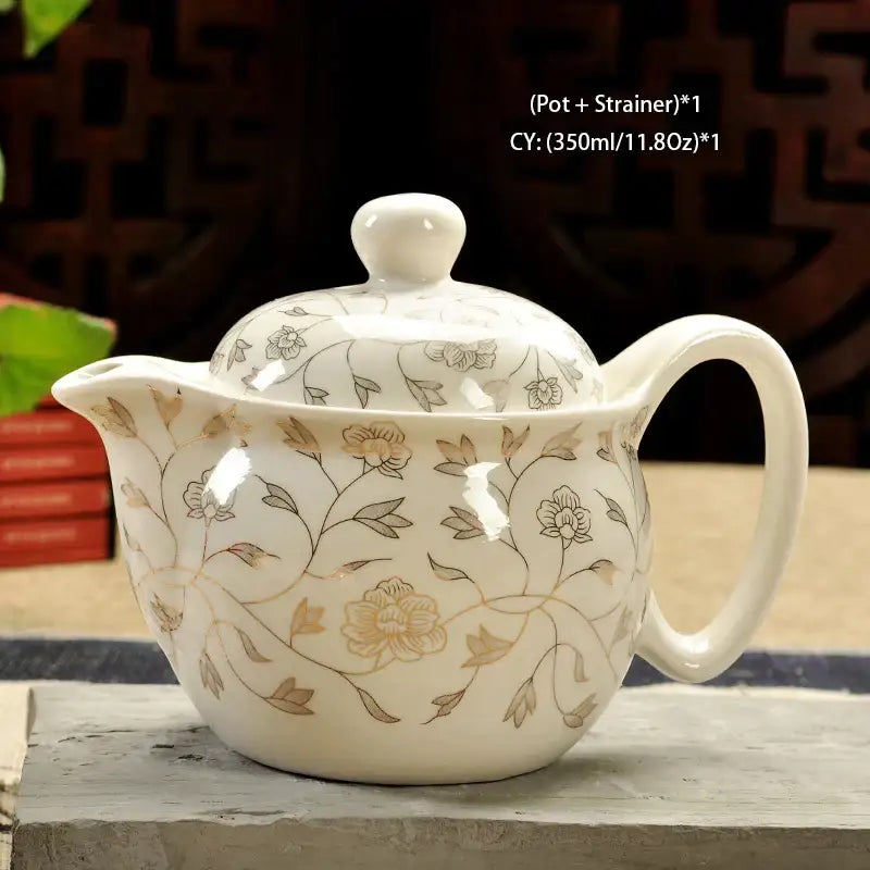 Ceramic Dragon Kung Fu Teapot