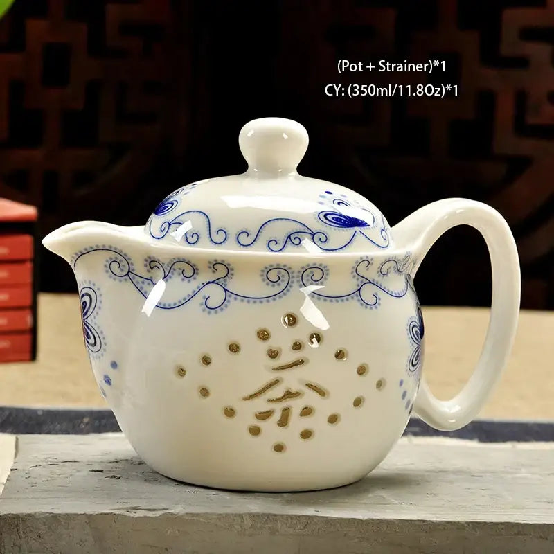 Ceramic Dragon Kung Fu Teapot