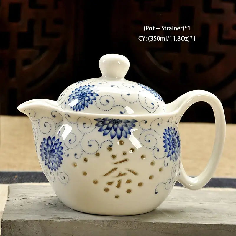 Ceramic Dragon Kung Fu Teapot