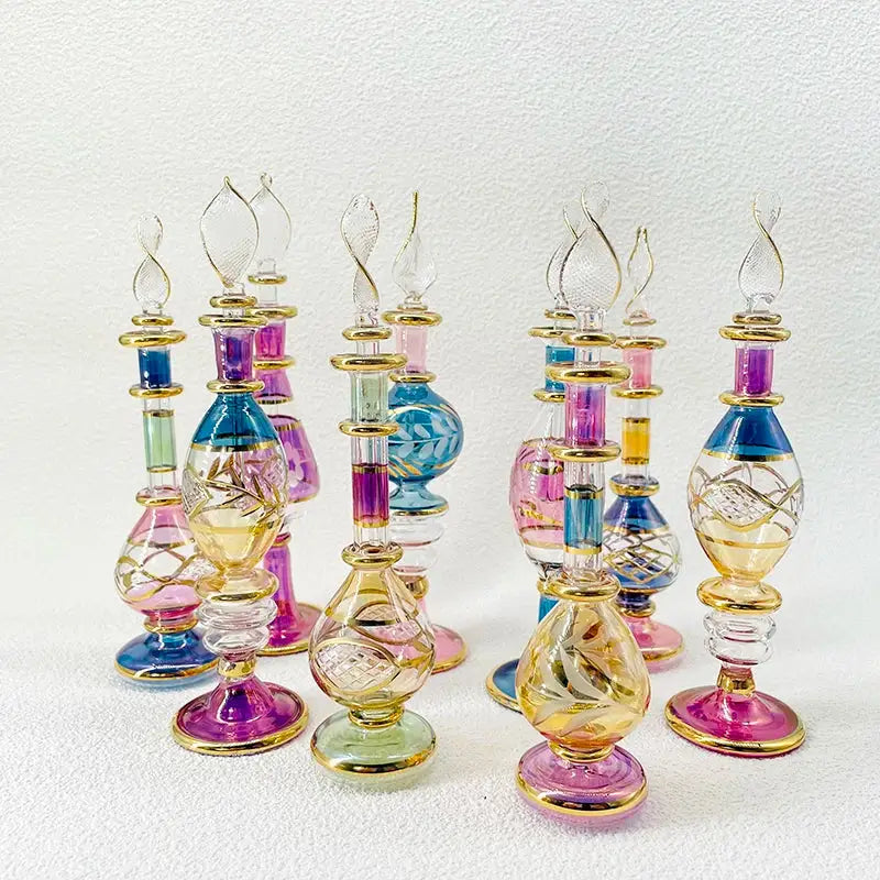 Glass Ornament Bottle Decor