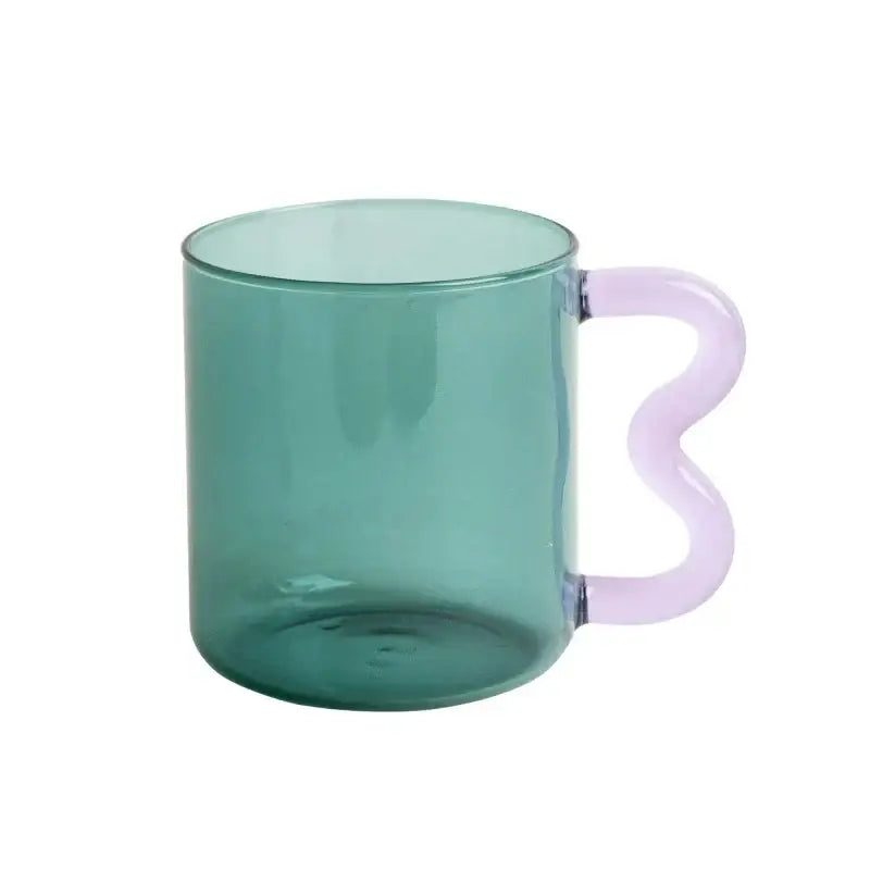 Lavender Glass Coffee Mug