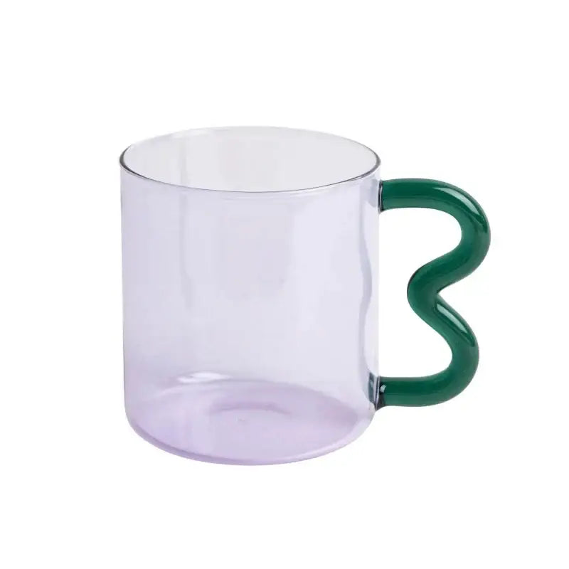 Lavender Glass Coffee Mug