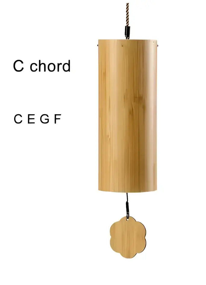 Tan Bamboo Wind Chimes