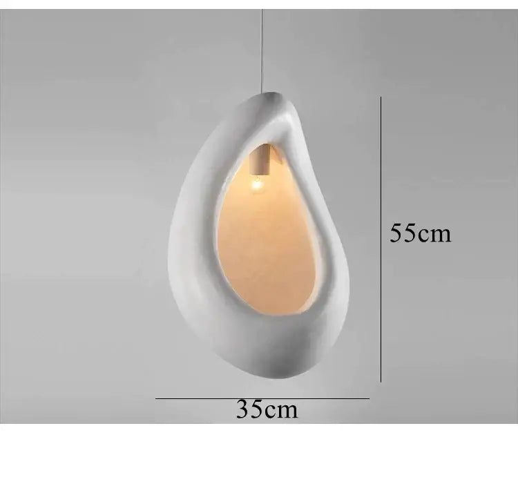 White Ceramic Chandelier