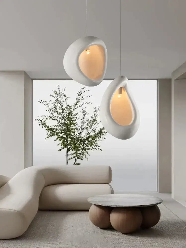 White Ceramic Chandelier