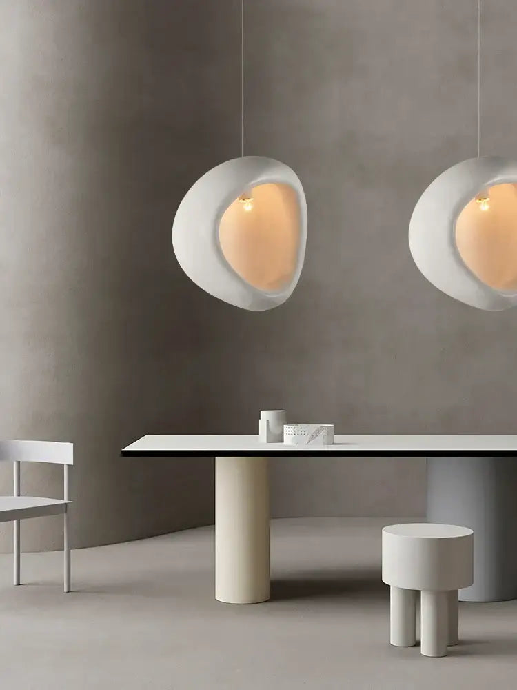 White Ceramic Chandelier