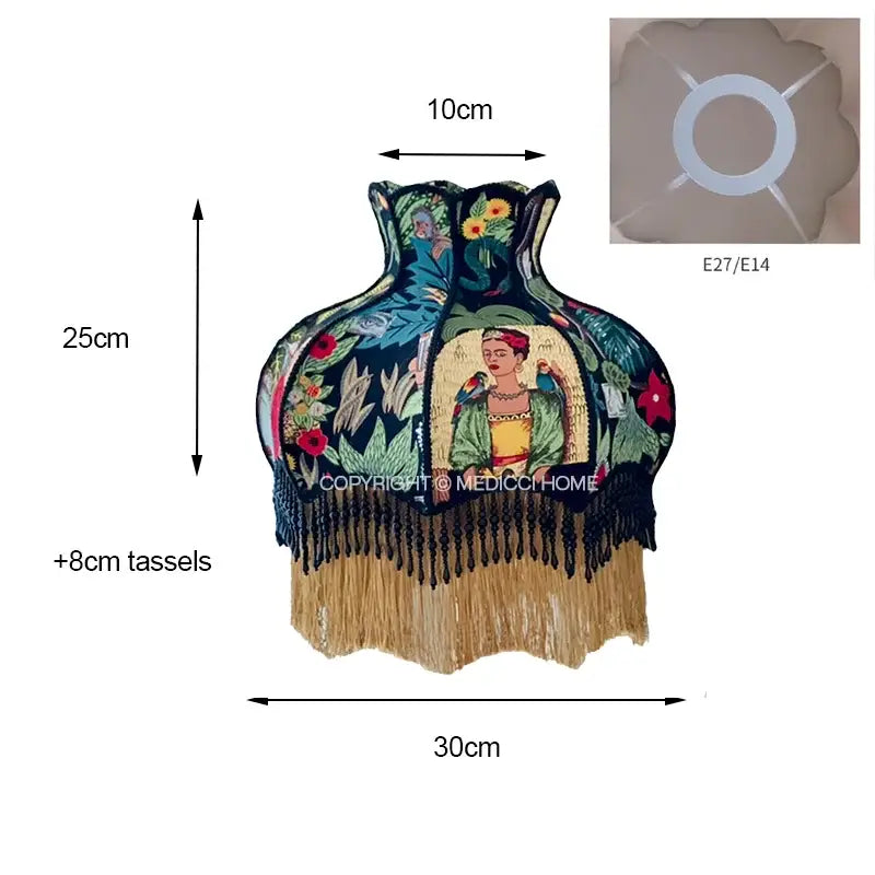 Vintage Jungle Lampshade