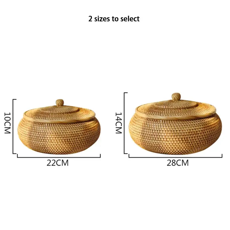 Rattan Storage Box Lid