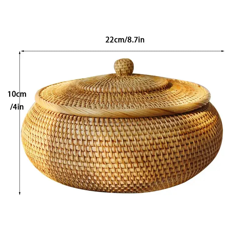 Rattan Storage Box Lid