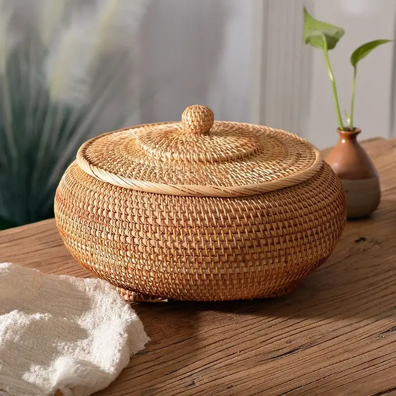 Rattan Storage Box Lid