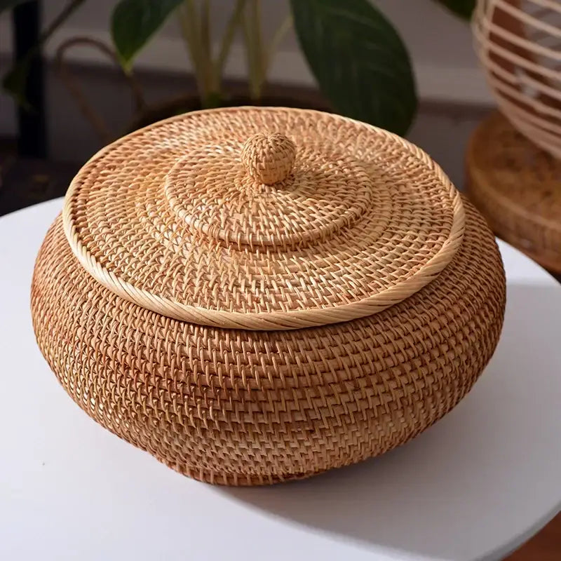 Rattan Storage Box Lid