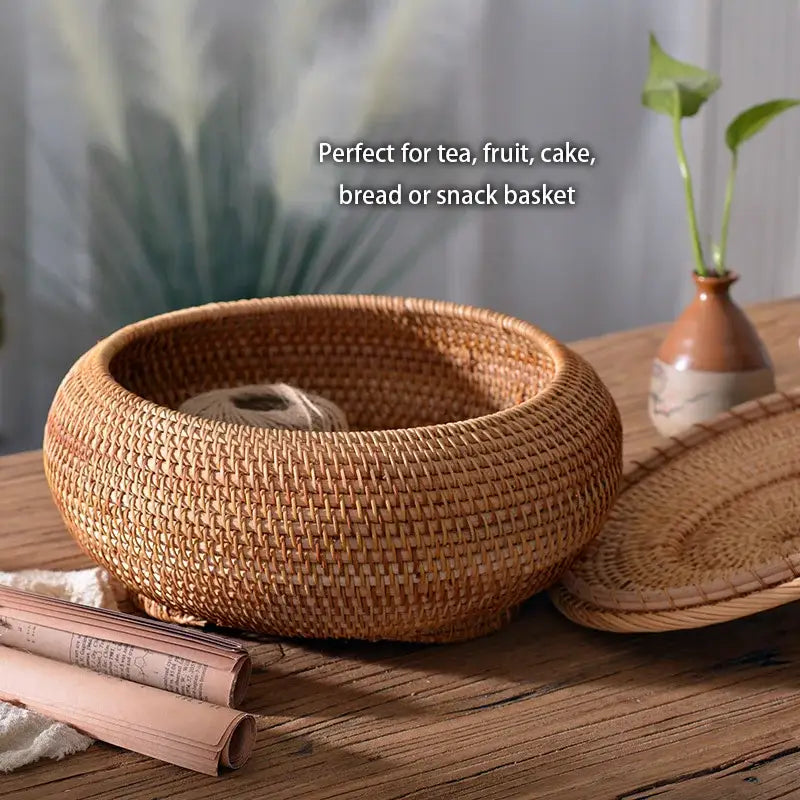 Rattan Storage Box Lid