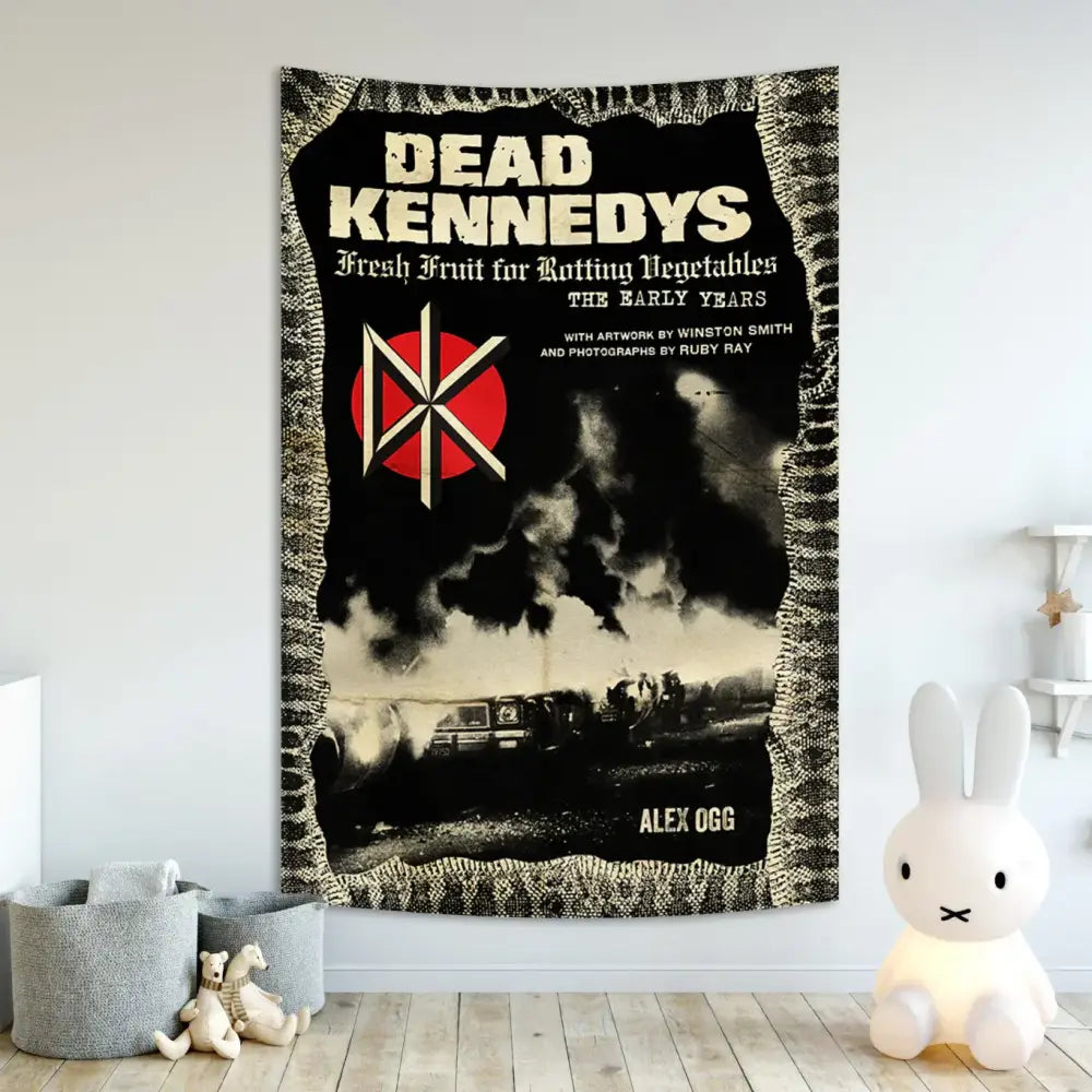 Rock Band Flag Tapestry