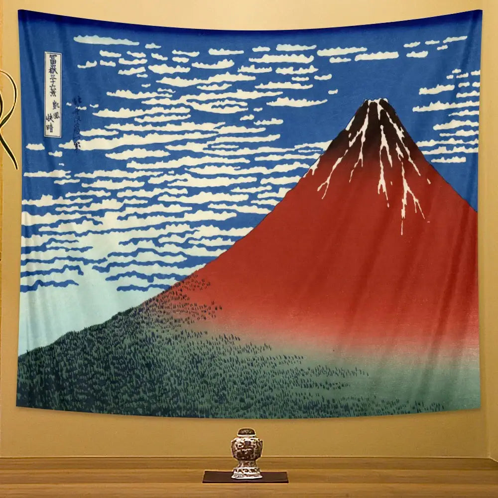 Hokusai Beach Wall Tapestry