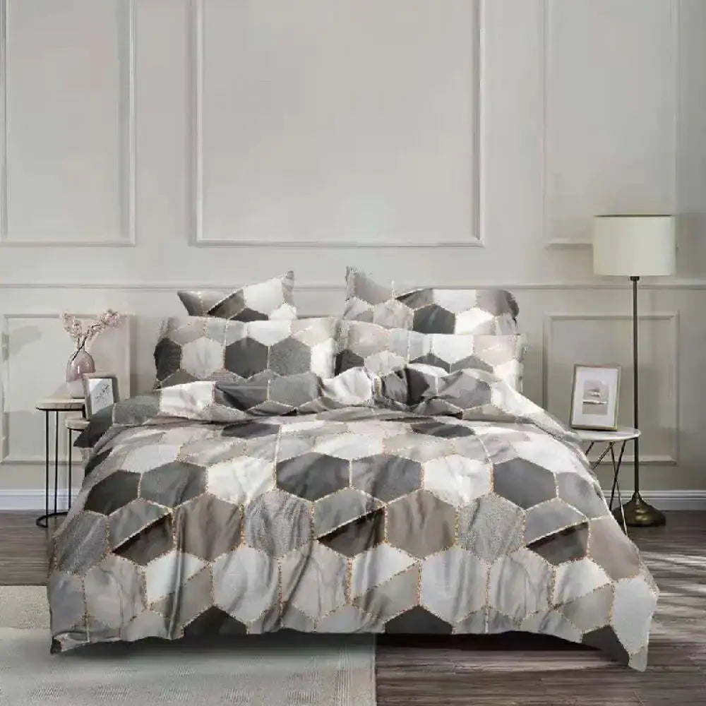 Marble Pattern Bedding Set
