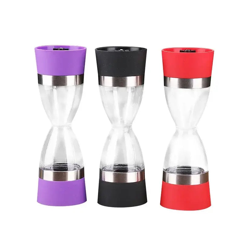 Black Stainless Spice Grinder