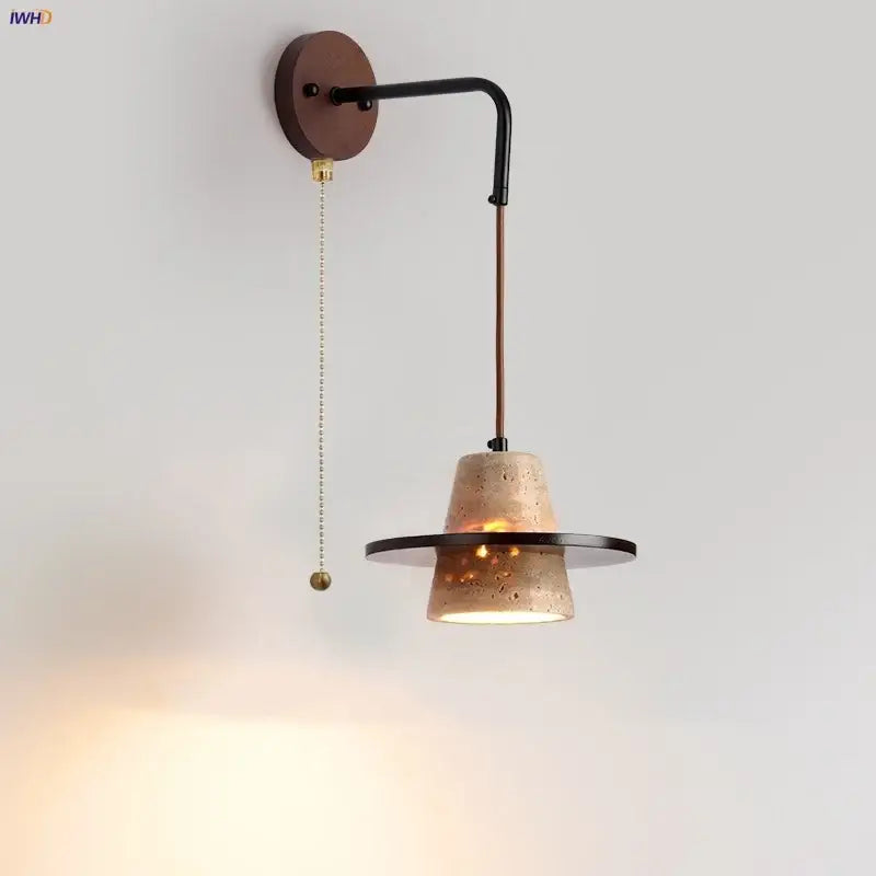 Beige Concrete Wall Lamp
