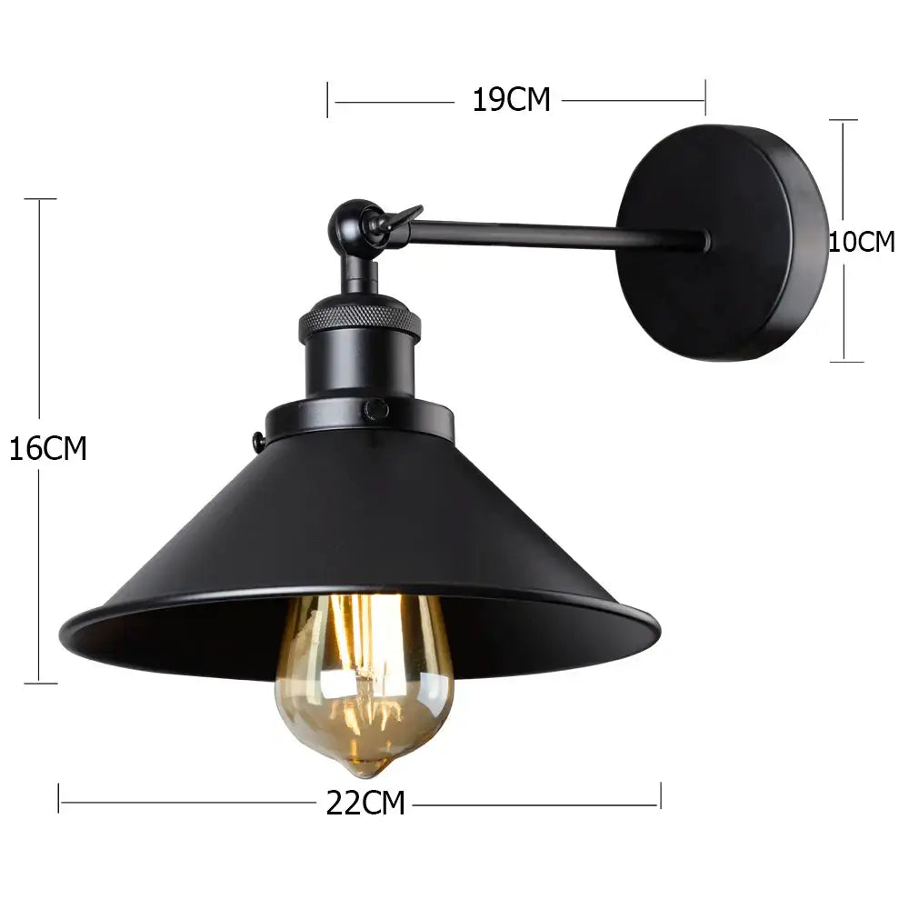 White Metal Wall Lamp