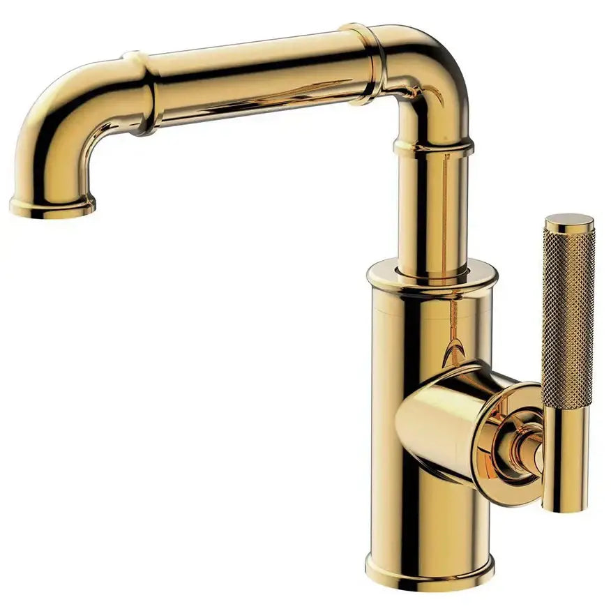 Vintage-Inspired Black Brass Basin Faucet