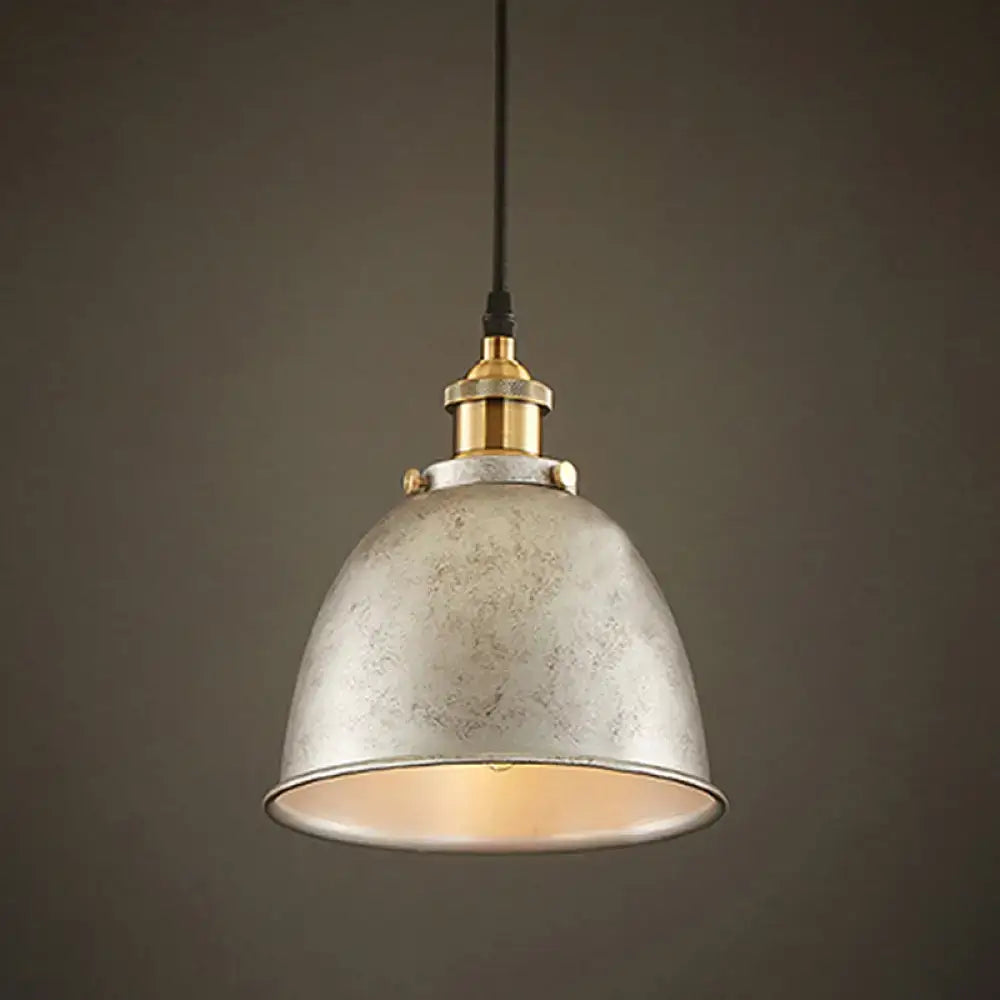 Black Dome Pendant Lamp