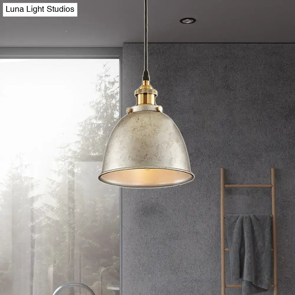 Black Dome Pendant Lamp