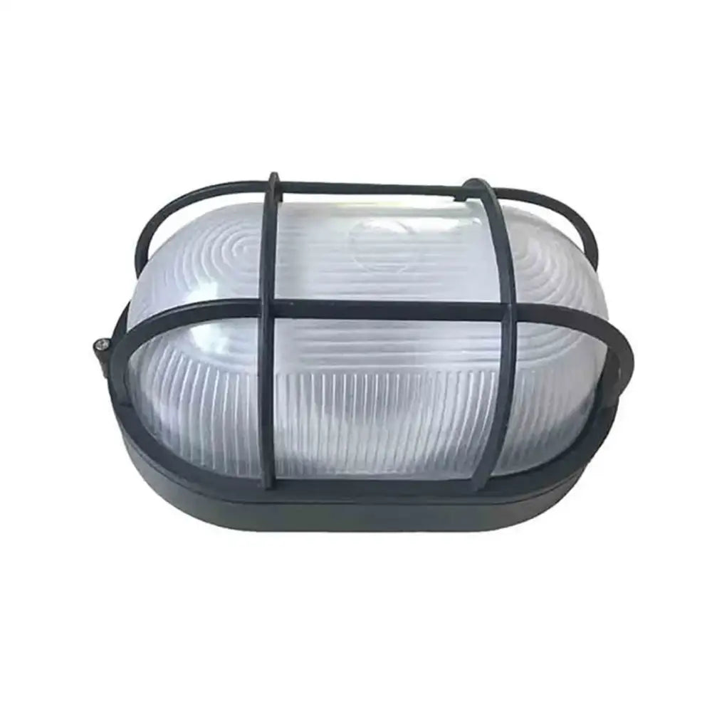Black Bulkhead Wall Light