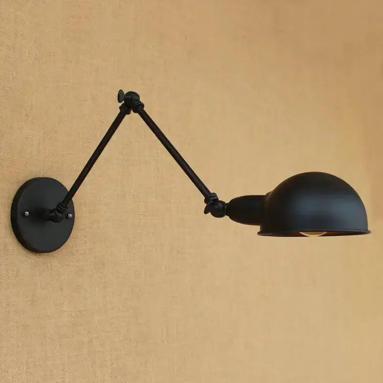Black Edison Wall Sconce