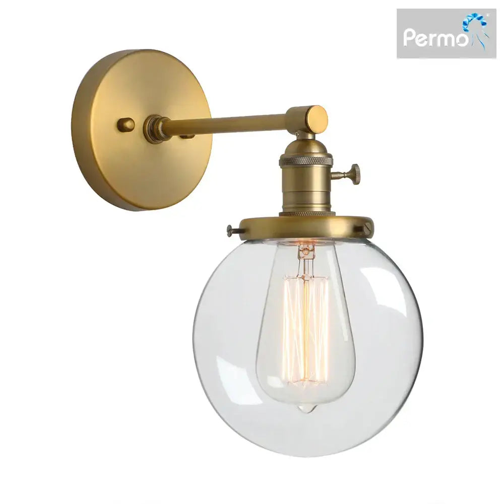 Black Glass Wall Sconce with Chrome Accent Canopy