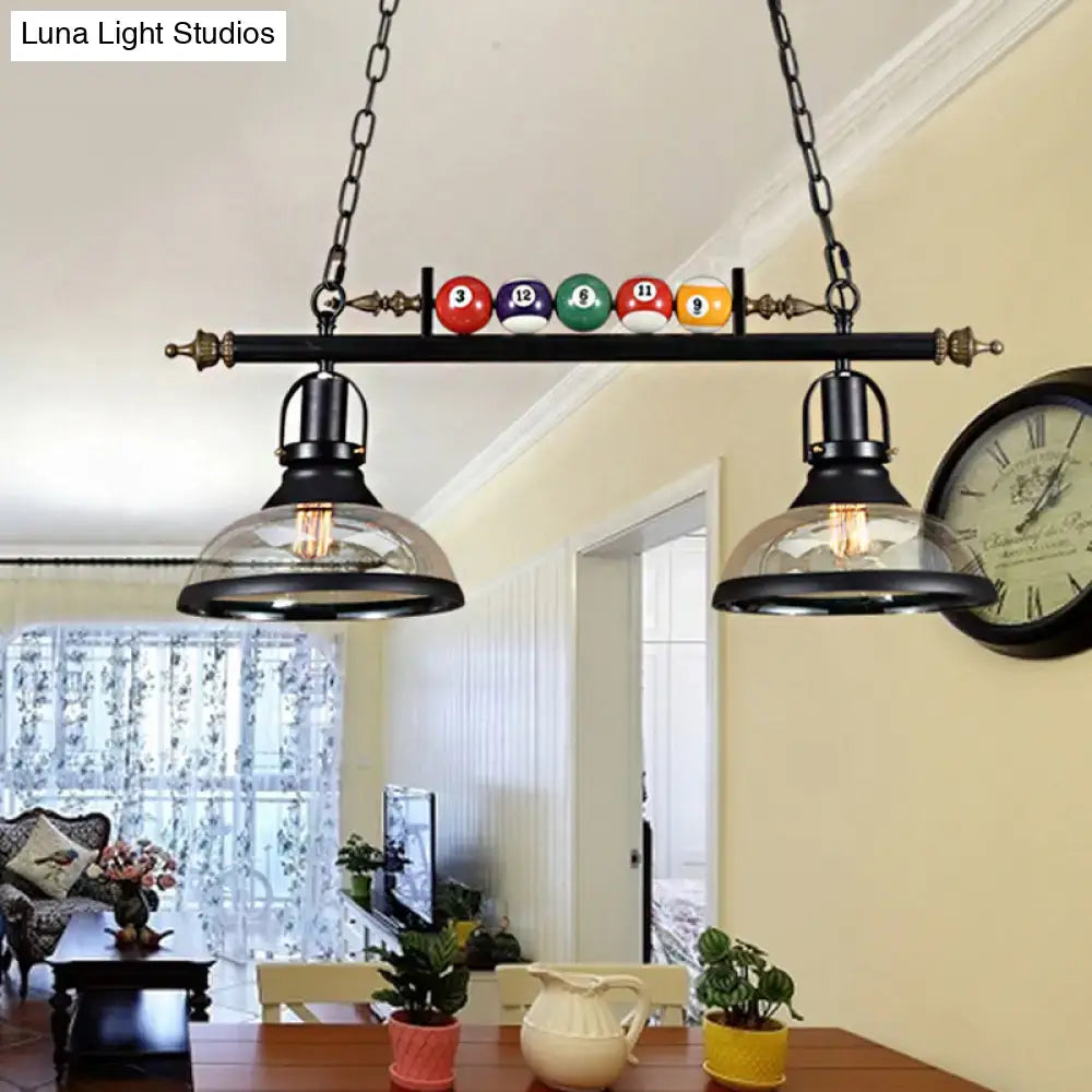 Black Glass Pendant Kit
