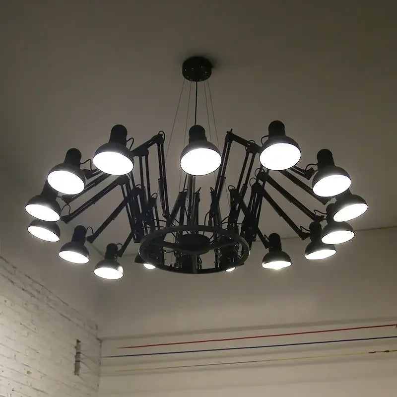 Black Multi Arm Chandelier