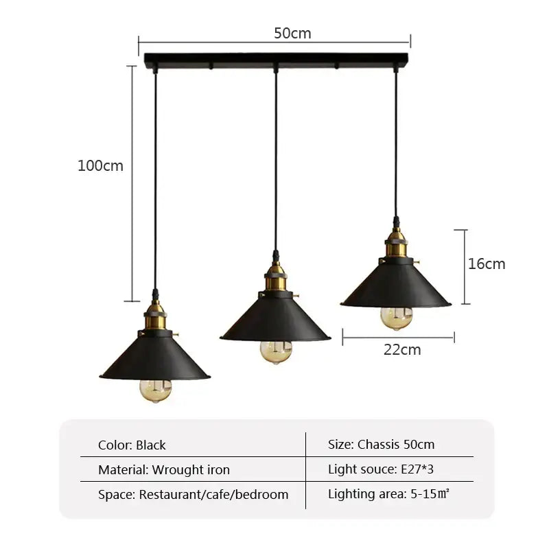 Black White Ceiling Chandelier