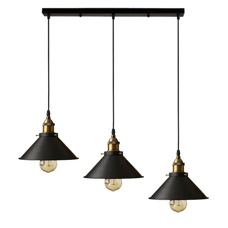 Black White Ceiling Chandelier