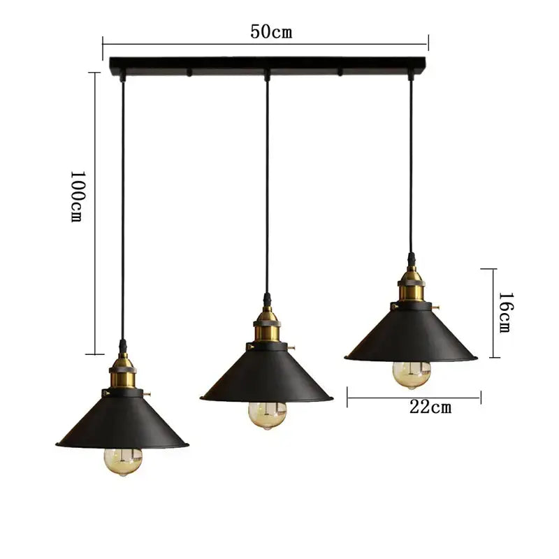 Black White Ceiling Chandelier