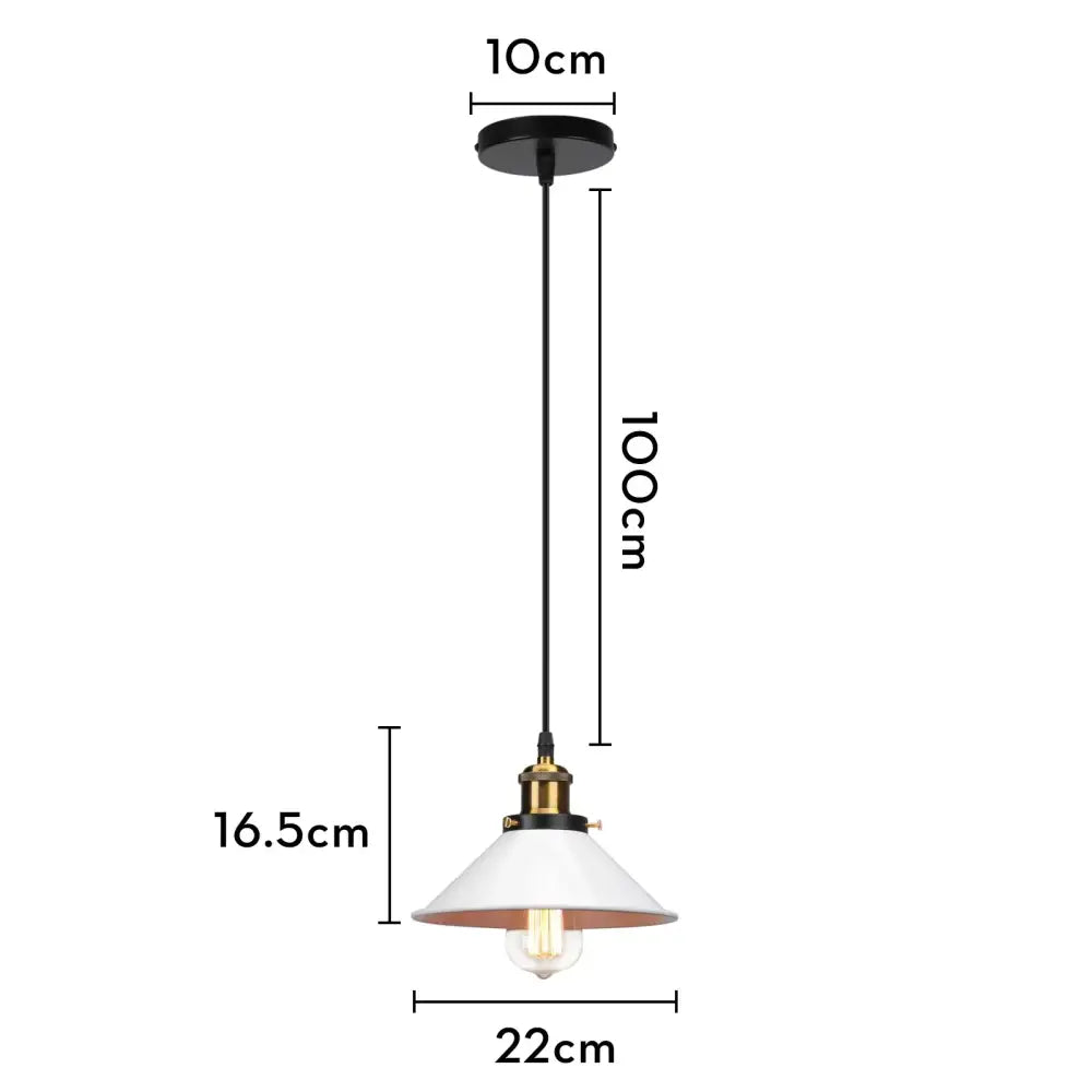 Black Copper Iron Pendant