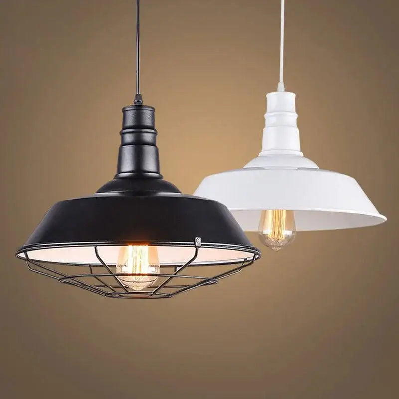 Black Iron Cage Chandelier for Dining Areas