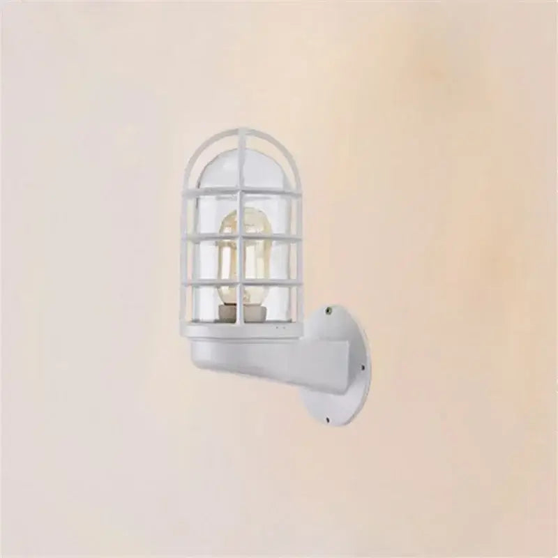 Bronze Cage Wall Sconce