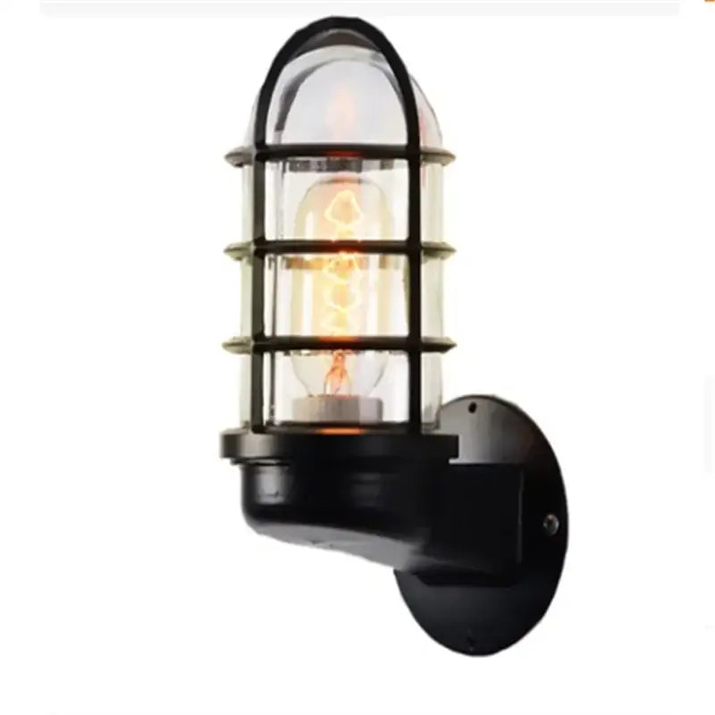 Bronze Cage Wall Sconce