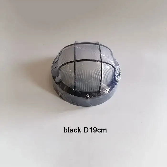 Bronze Metal Cage Ceiling Light