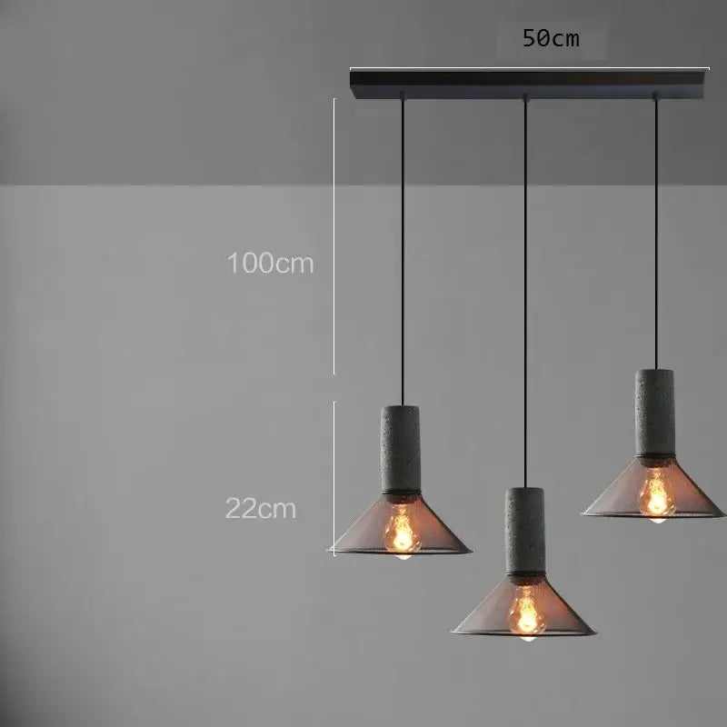 Cement Mesh Pendant Light