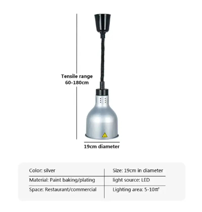 Copper Kitchen Heat Lamp
