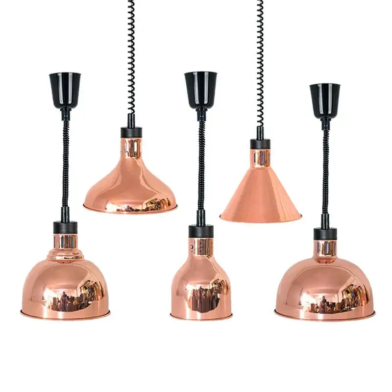 Copper Telescopic Pendant Light