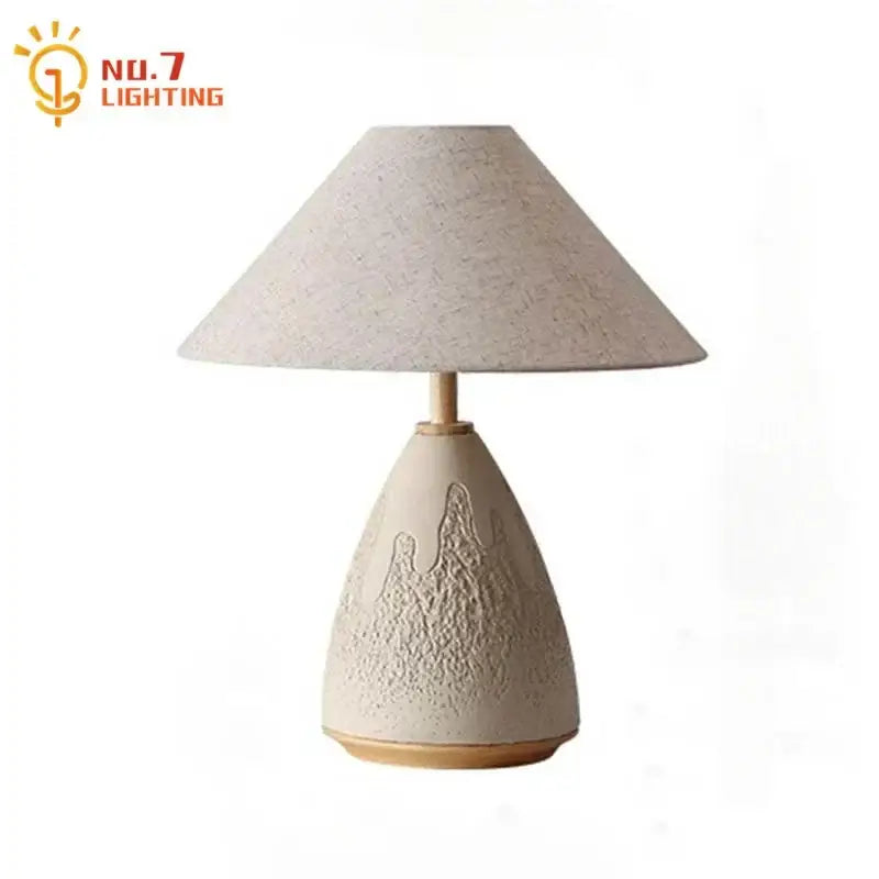 Cream Ceramic Table Lamp