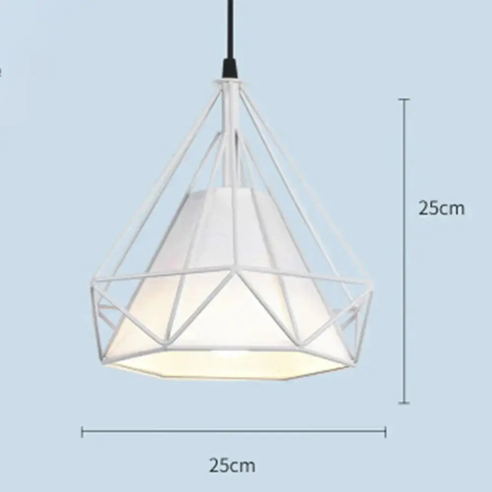 Black Diamond Cage Chandelier